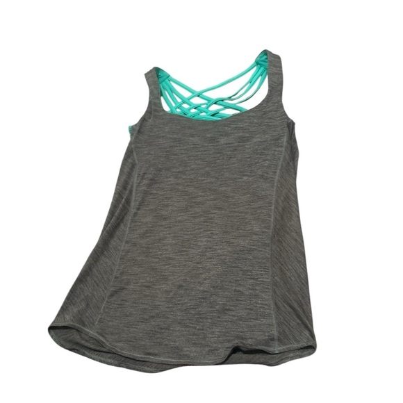 Lululemon Wild Tank 2 in 1 Built in Bra Flowy Workout Tank - Picture 8 of 9